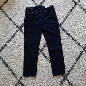 Rag & Bone high rise skinny black jeans